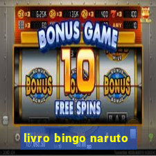 livro bingo naruto